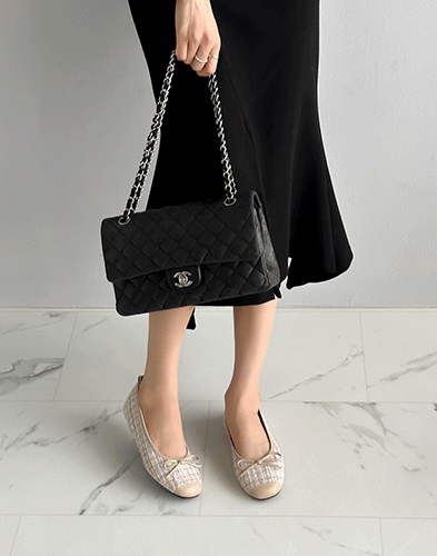 클래식 리본 플랫 1cm (814X7)