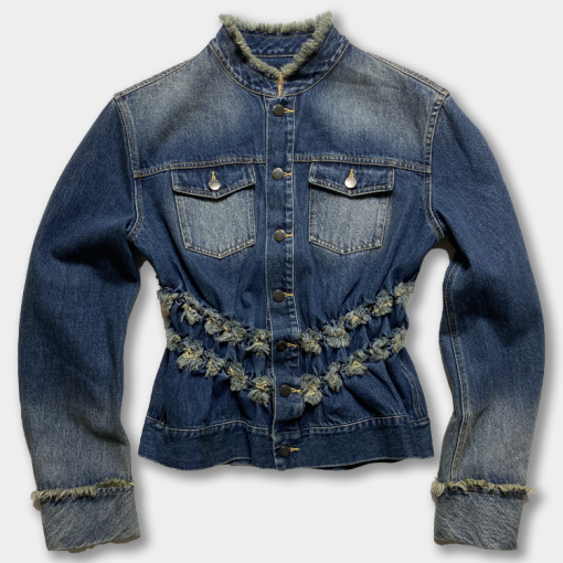 S24ODJ01B "NIC" 스모크 데님 재킷