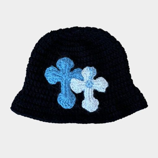 키지마 타카유키 블랙이 있는 엘루시브 니트 캡 2501SK146